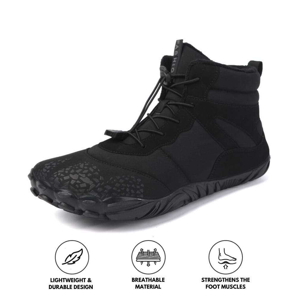 Vindra Flex – Non-slip & universal winter barefoot shoe (Waterproof ...